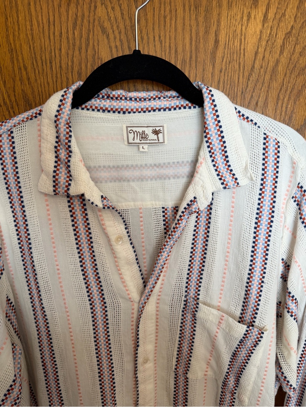 Mille textured button down - Picture 3 of 6